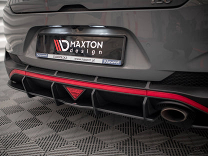 Maxton Design Street PRO Rear Diffuser + Flaps Hyundai I30 Fastback N-Line Mk3 Facelift