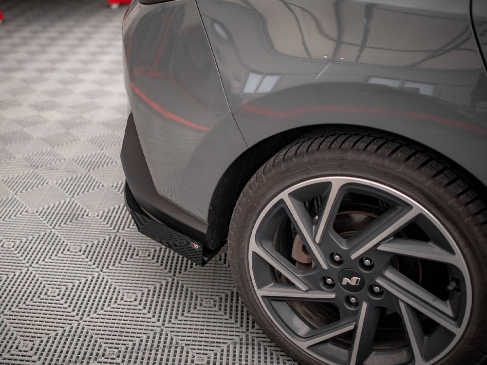 Maxton Design Street PRO Rear Diffuser + Flaps Hyundai I30 Fastback N-Line Mk3 Facelift