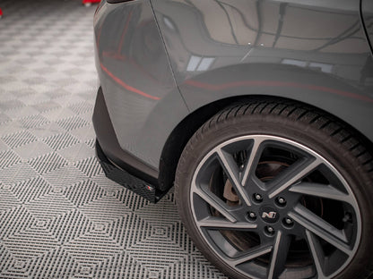 Maxton Design Street PRO Rear Diffuser + Flaps Hyundai I30 Fastback N-Line Mk3 Facelift