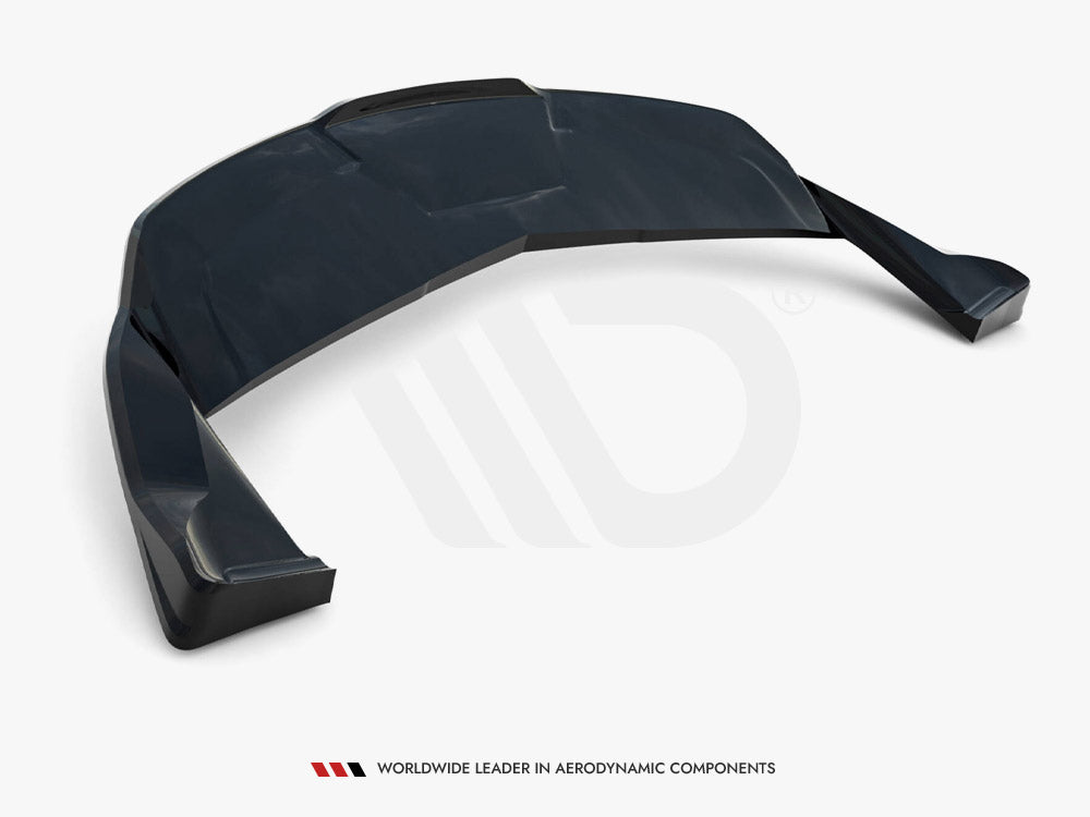 Maxton Design Rear Splitter (Vertical Bars) V.1 Tesla Model S Plaid Mk1 Facelift