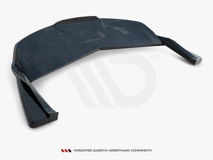 Maxton Design Rear Splitter (Vertical Bars) V.2 Tesla Model S Plaid Mk1 Facelift