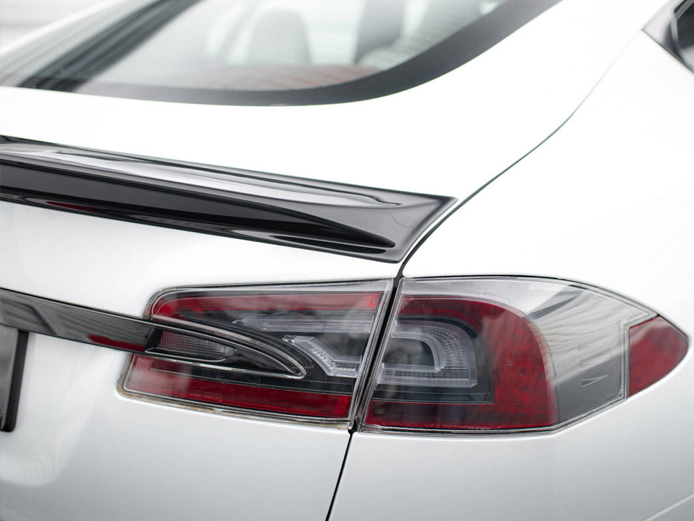 Maxton Design Spoiler CAP 3D Tesla Model S Plaid Mk1 Facelift
