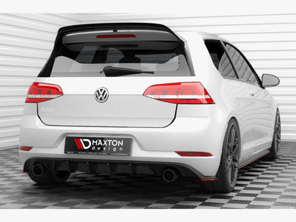 Maxton Design Rear Side Splitters V.2 Volkswagen Golf GTI Mk7 Facelift