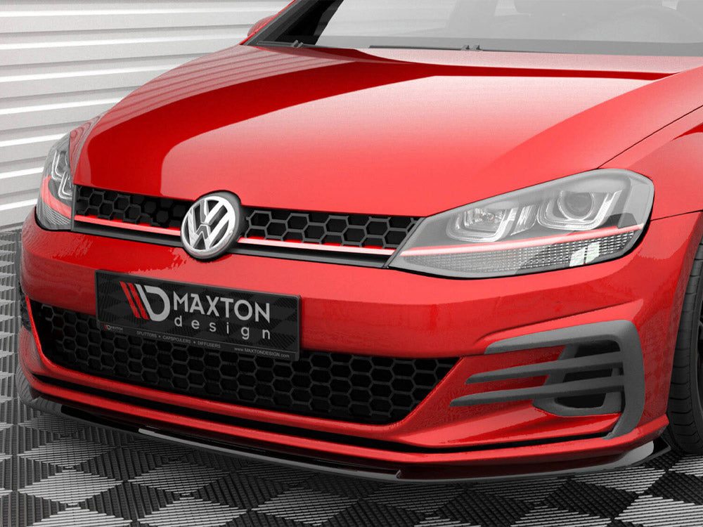 Maxton Design Front Splitter V.3 Volkswagen Golf GTI Mk7 Facelift