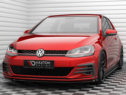 Maxton Design Front Splitter V.3 Volkswagen Golf GTI Mk7 Facelift