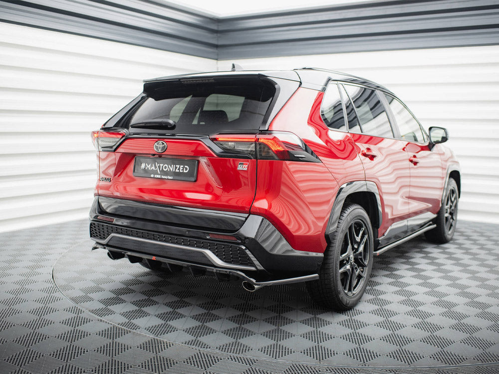 Maxton Design Rear Splitter (Vertical Bars) Toyota RAV4 GR Sport Mk5