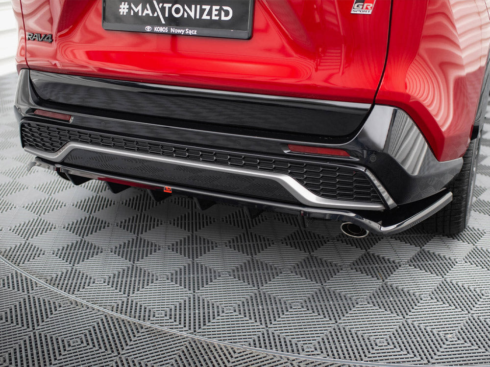 Maxton Design Rear Splitter (Vertical Bars) Toyota RAV4 GR Sport Mk5