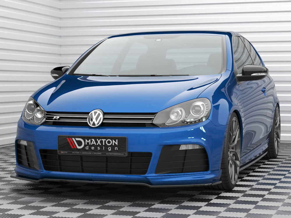 Maxton Design Front Splitter V.2 Volkswagen Golf R Mk6