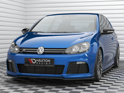 Maxton Design Front Splitter V.2 Volkswagen Golf R Mk6
