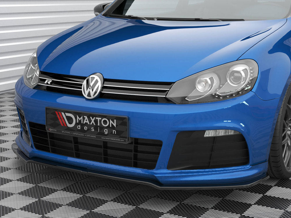 Maxton Design Front Splitter V.2 Volkswagen Golf R Mk6