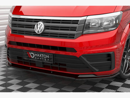 Maxton Design Front Splitter V.1 Volkswagen Crafter Mk2