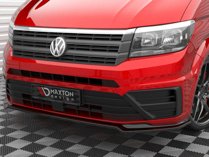 Maxton Design Front Splitter V.2 Volkswagen Crafter Mk2