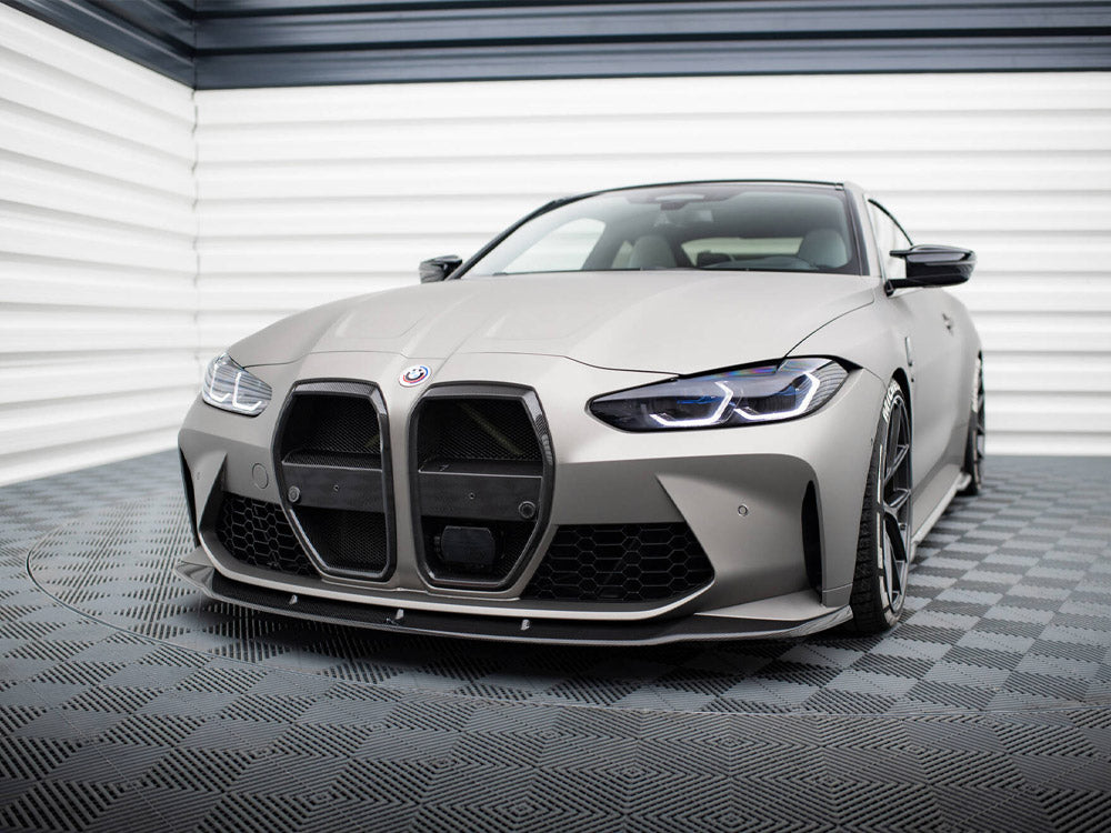 Maxton Design Carbon Fiber Front Splitter V.3 BMW M4 G82 / M3 G80