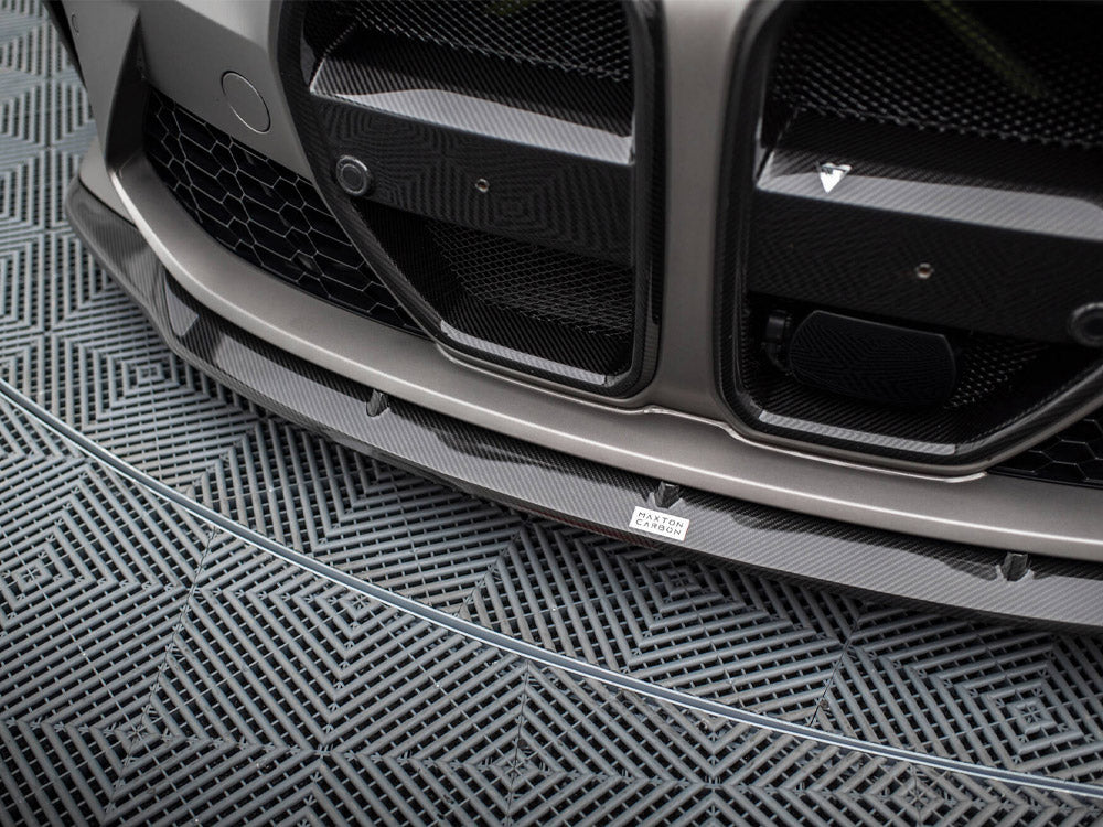 Maxton Design Carbon Fiber Front Splitter V.3 BMW M4 G82 / M3 G80