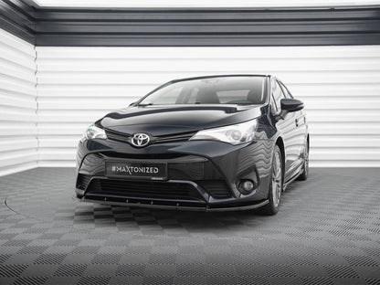 Maxton Design Front Splitter V.1 Toyota Avensis Mk3 Facelift