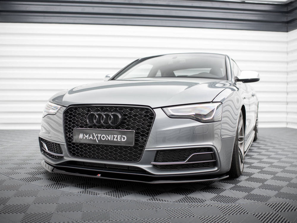 Maxton Design Front Splitter V.1 Audi S5 / A5 S-Line 8T Facelift