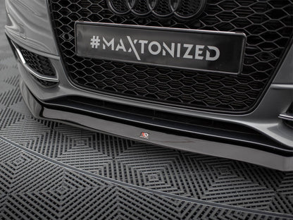 Maxton Design Front Splitter V.1 Audi S5 / A5 S-Line 8T Facelift
