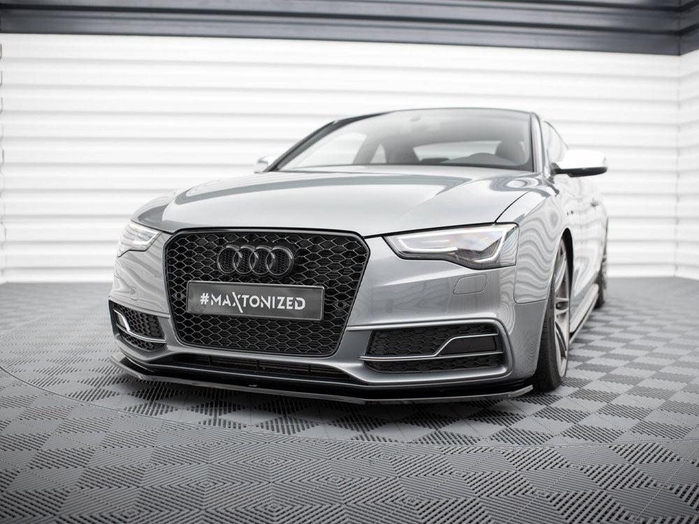 Maxton Design Front Splitter V.2 Audi S5 / A5 S-Line 8T Facelift