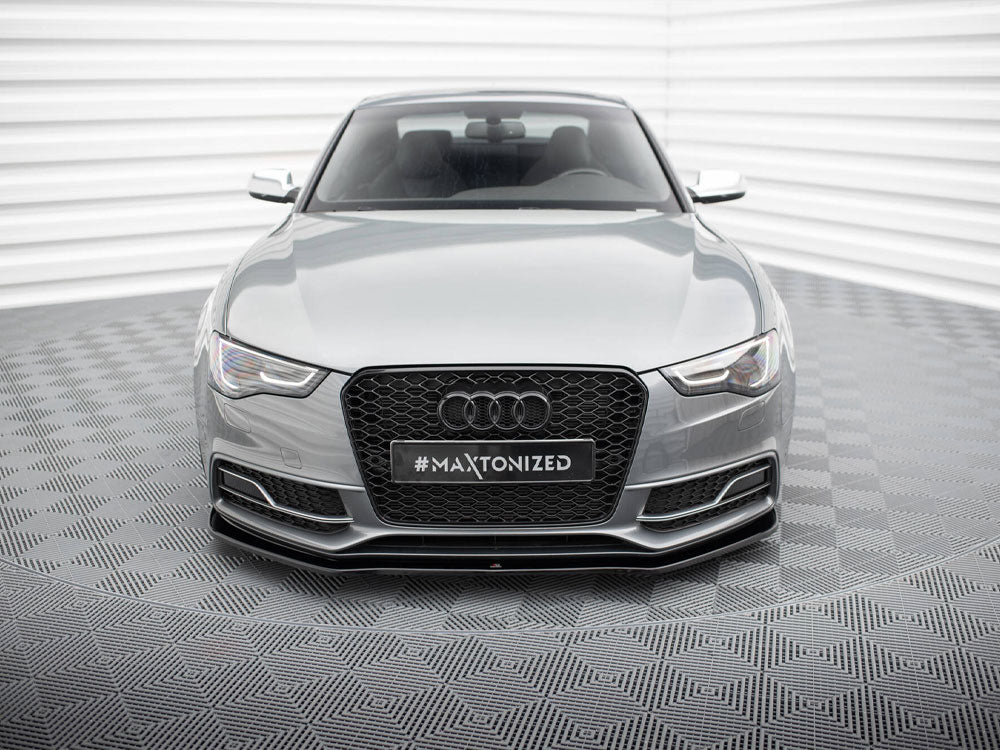Maxton Design Front Splitter V.2 Audi S5 / A5 S-Line 8T Facelift