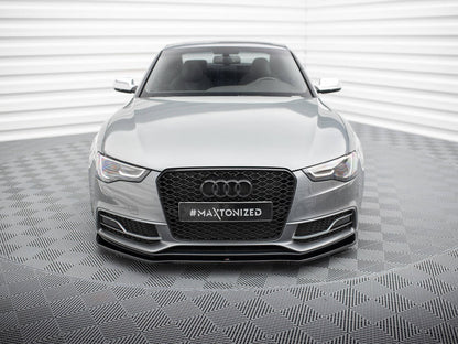 Maxton Design Front Splitter V.2 Audi S5 / A5 S-Line 8T Facelift