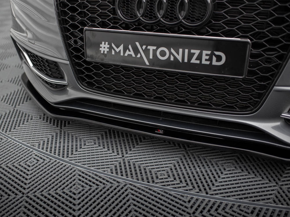 Maxton Design Front Splitter V.2 Audi S5 / A5 S-Line 8T Facelift