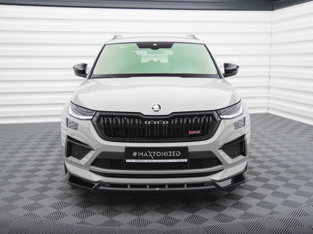 Maxton Design Front Splitter V.1 Skoda Kodiaq RS Mk1 Facelift