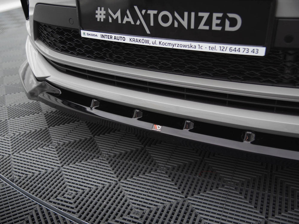 Maxton Design Front Splitter V.1 Skoda Kodiaq RS Mk1 Facelift