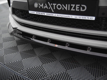 Maxton Design Front Splitter V.1 Skoda Kodiaq RS Mk1 Facelift