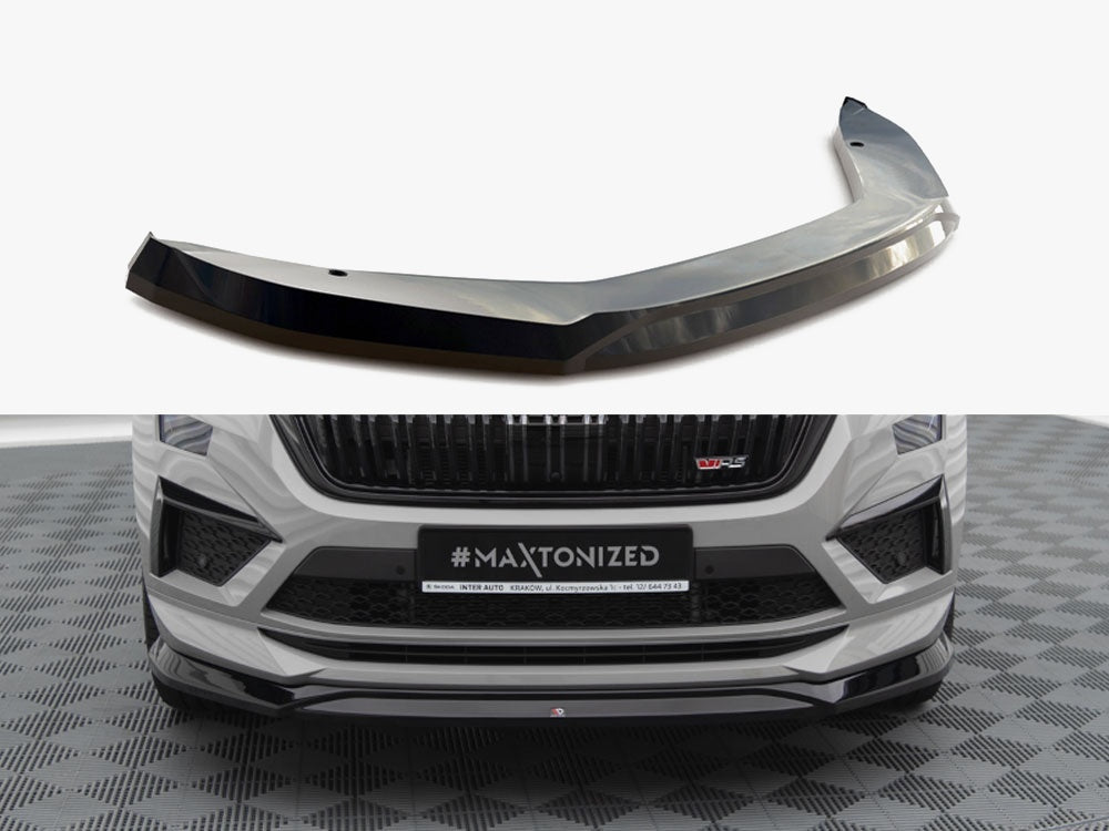 Maxton Design Front Splitter V.2 Skoda Kodiaq RS Mk1 Facelift
