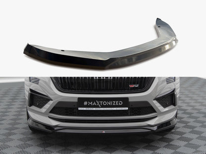 Maxton Design Front Splitter V.2 Skoda Kodiaq RS Mk1 Facelift