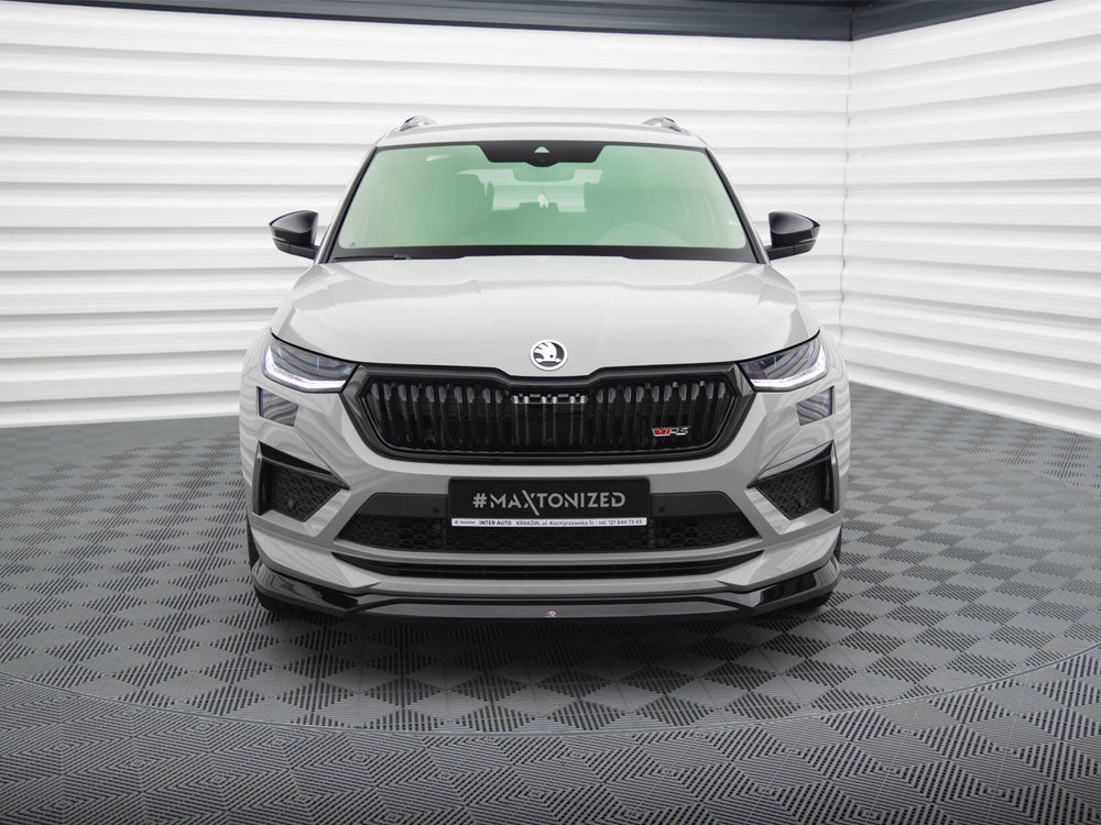 Maxton Design Front Splitter V.2 Skoda Kodiaq RS Mk1 Facelift