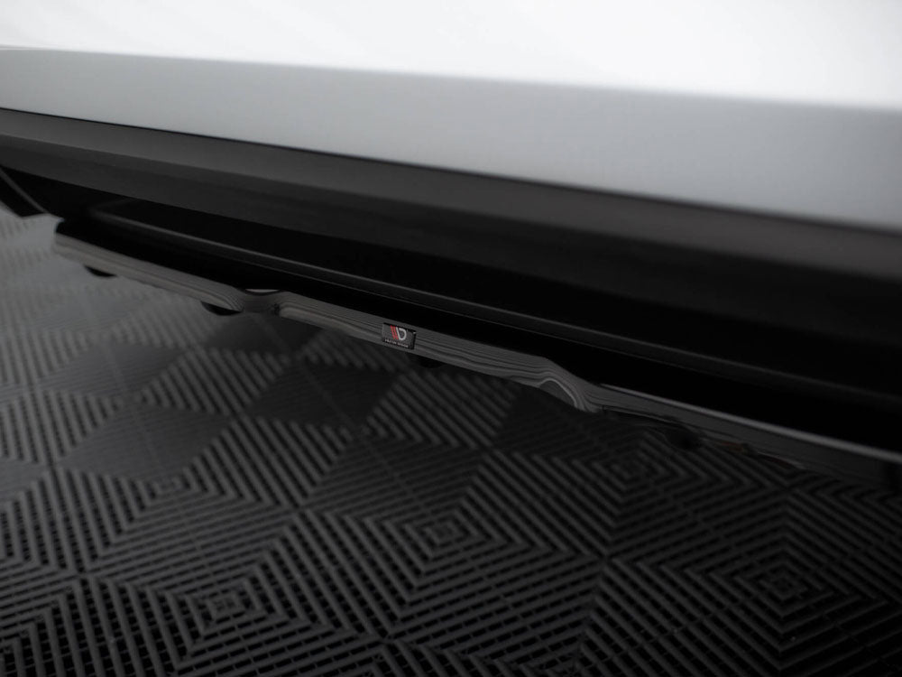 Maxton Design Central Rear Splitter (Vertical Bars) Skoda Kodiaq RS