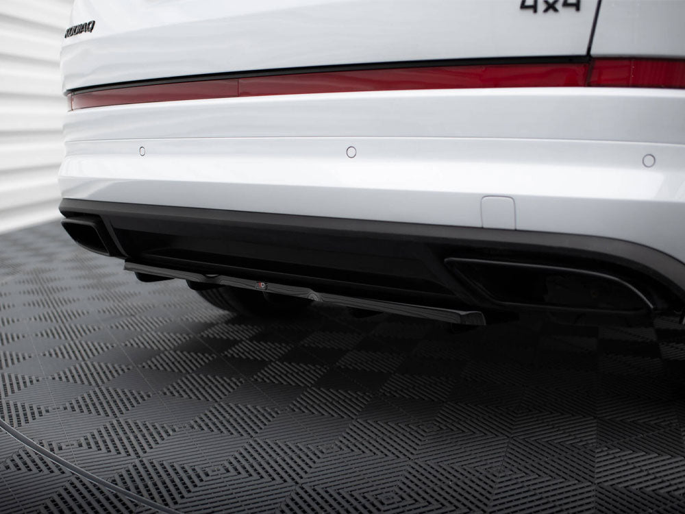 Maxton Design Central Rear Splitter (Vertical Bars) Skoda Kodiaq RS