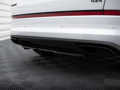 Maxton Design Central Rear Splitter (Vertical Bars) Skoda Kodiaq RS