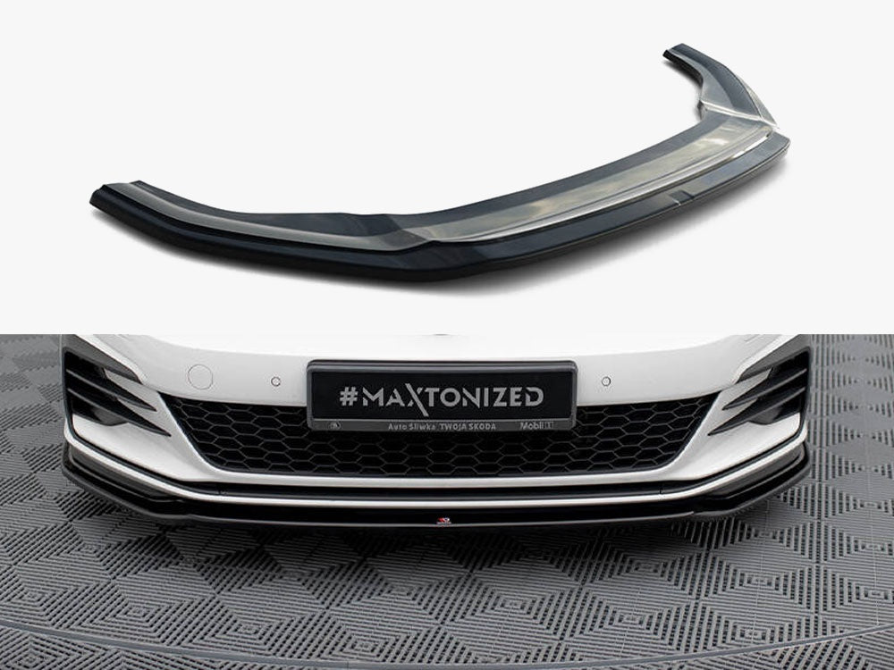 Maxton Design Front Splitter V.2 VW Golf GTI Mk7 Facelift