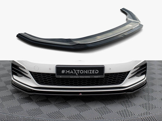 Maxton Design Front Splitter V.2 VW Golf GTI Mk7 Facelift