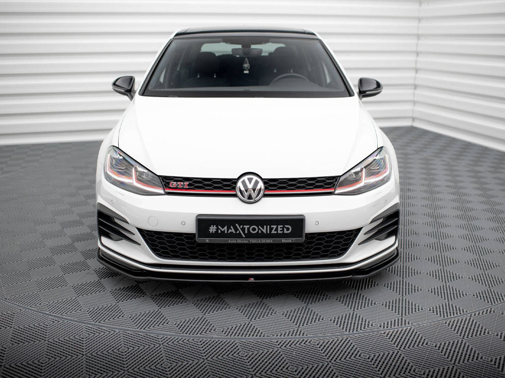 Maxton Design Front Splitter V.2 VW Golf GTI Mk7 Facelift