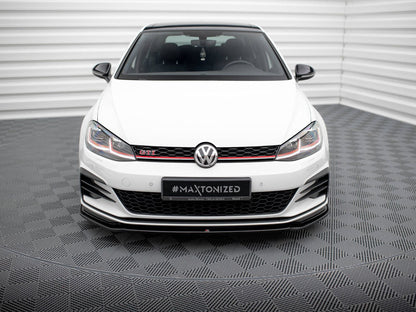 Maxton Design Front Splitter V.2 VW Golf GTI Mk7 Facelift