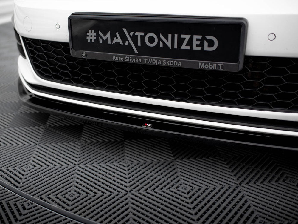 Maxton Design Front Splitter V.2 VW Golf GTI Mk7 Facelift
