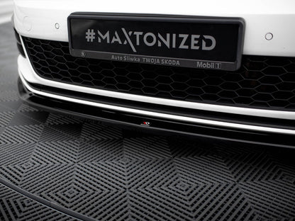 Maxton Design Front Splitter V.2 VW Golf GTI Mk7 Facelift