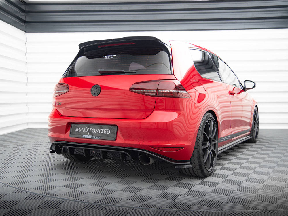 Maxton Design Rear Valance VW Golf Mk7 GTI Clubsport (2016-2017)
