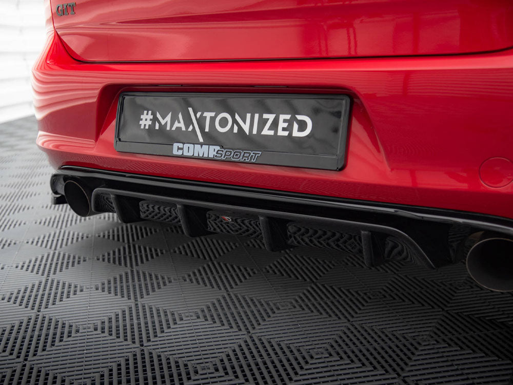 Maxton Design Rear Valance VW Golf Mk7 GTI Clubsport (2016-2017)