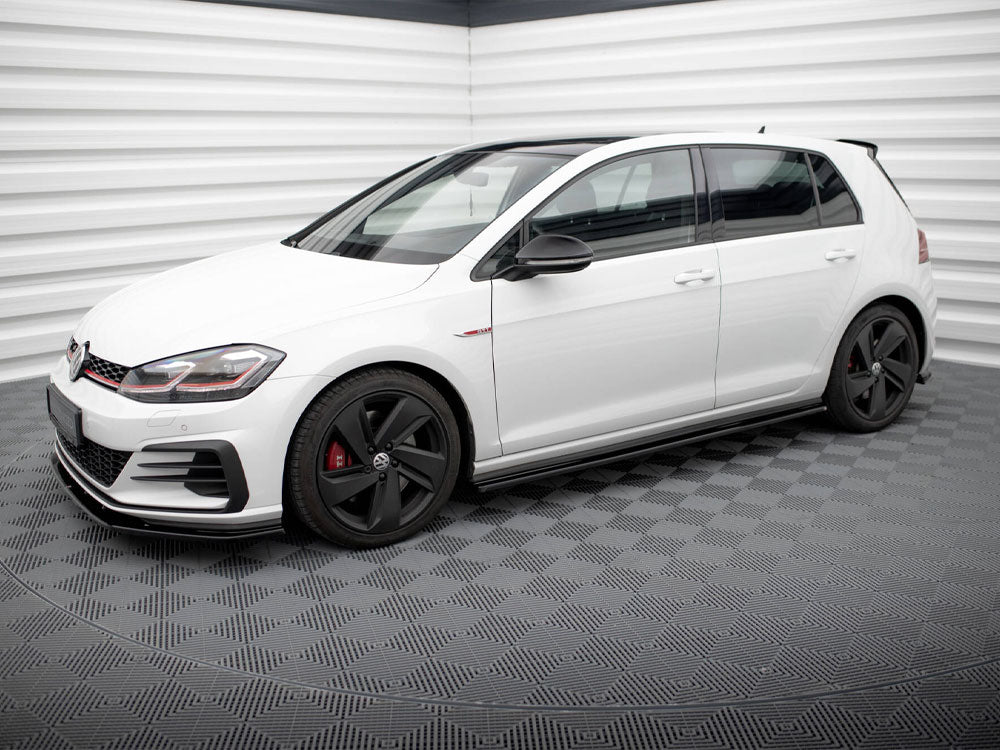 Maxton Design Side Skirts Diffusers VW Golf 7 GTI Preface / Facelift (Wide)