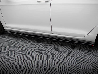 Maxton Design Side Skirts Diffusers VW Golf 7 GTI Preface / Facelift (Wide)