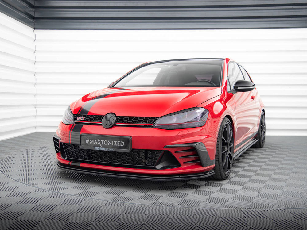 Maxton Design Front Splitter VW Golf Mk7 GTI Clubsport