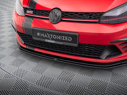 Maxton Design Front Splitter VW Golf Mk7 GTI Clubsport
