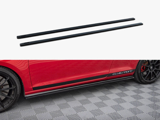 Maxton Design Side Skirts Diffusers VW Golf Mk7 GTI Clubsport
