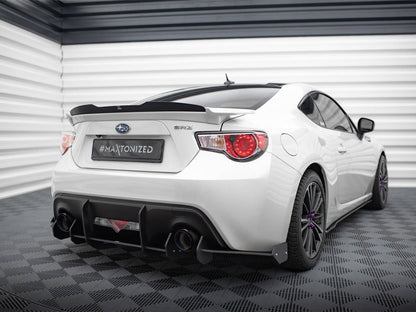 Maxton Design Street PRO Rear Side Splitters Subaru BRZ Mk1 / Mk1 Facelift