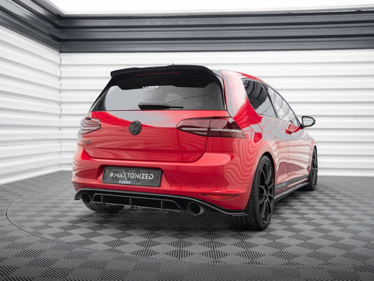 Maxton Design Rear Diffuser VW Golf GTI Mk7 Clubsport