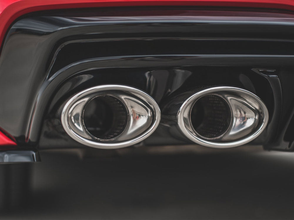 Maxton Design Rear Valance + Exhaust Ends Imitation Audi A7 S-Line C8 / S7 C8 / C8 Facelift / S7 Facelift